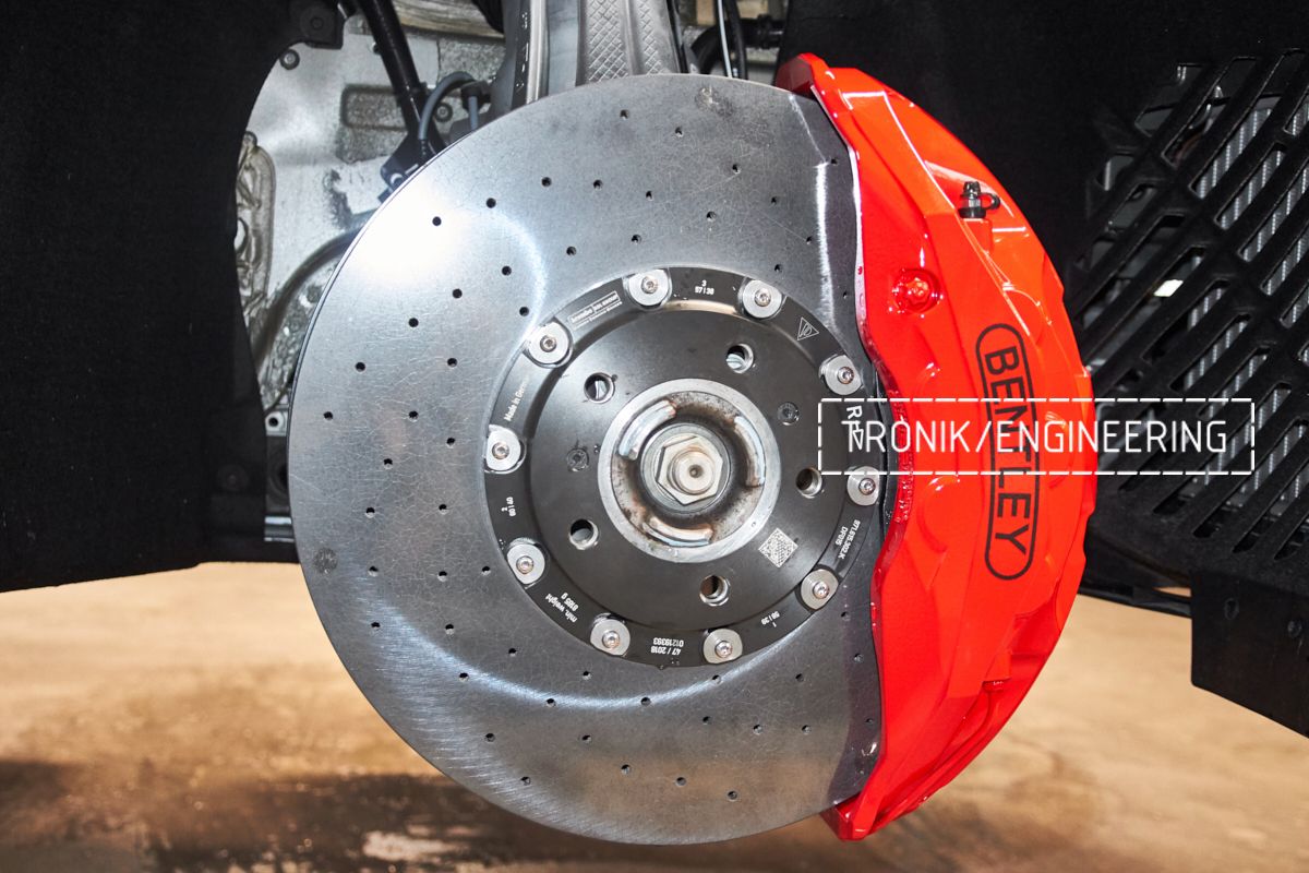Bentley Continental GT carbonceramic brakes upgrade kit