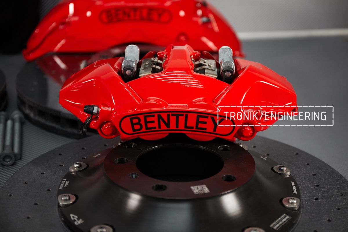 Bentley Continental GT carbonceramic brakes upgrade kit