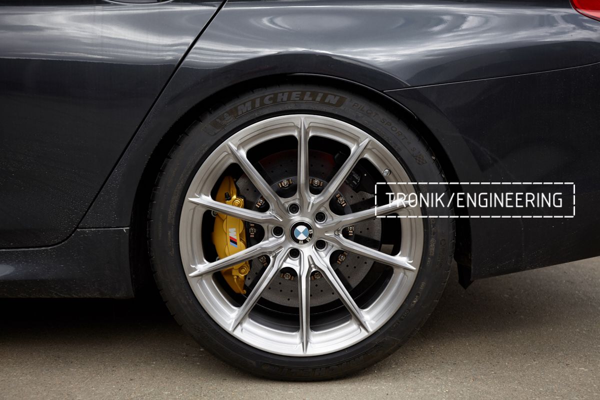 BMW M5 F90 carbon-ceramic brakes. pic 21