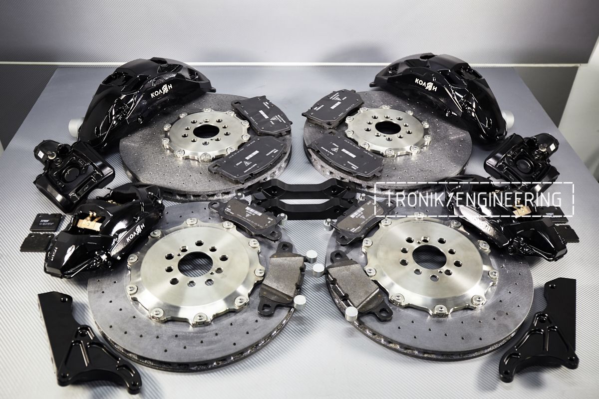 Carbon-ceramic brake kit Rolls-Royce Cullinan. pic 4