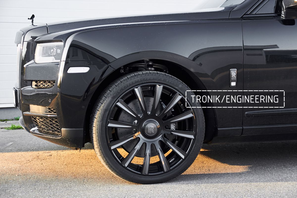 Rolls-Royce Cullinan Carbon-Ceramic Brake System. Pic 17