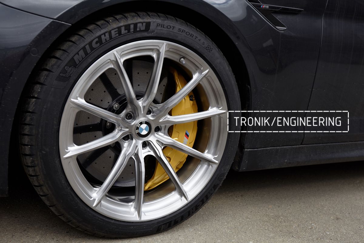 BMW M5 F90 carbon-ceramic brakes. pic 23