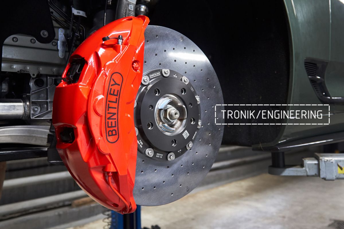 Bentley Continental GT carbonceramic brakes upgrade kit