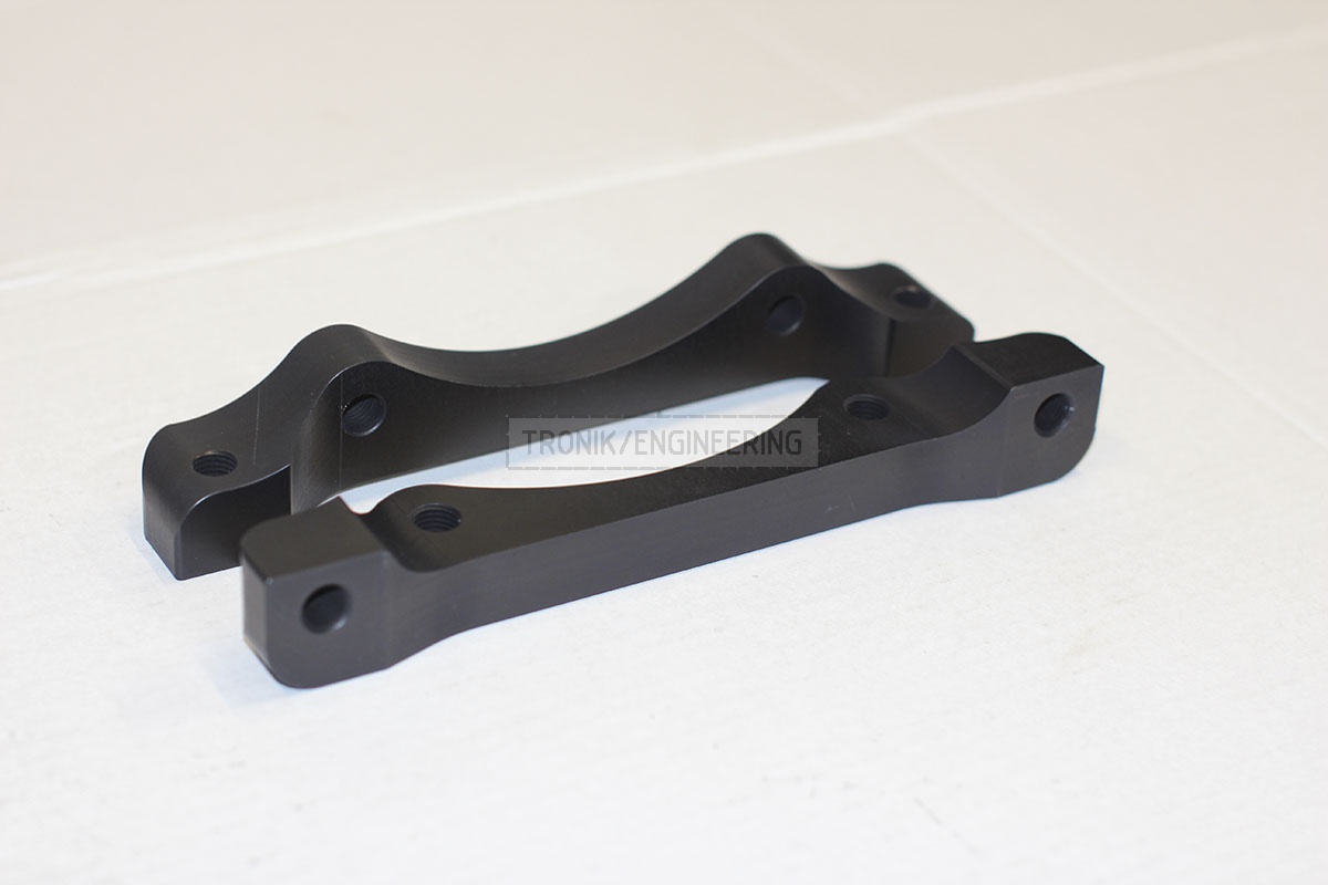BMW adapters to install 345-28 rotor from M3 E46 CSL. pic 3 BMW adapters by Tronik to install 345-28 rotor from M3 E46 CSL. pic 3
