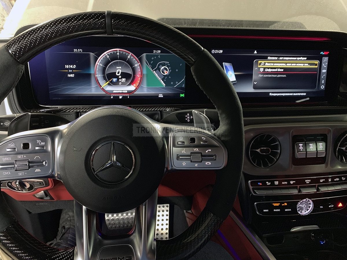 Mercedes Benz W463 276 interior