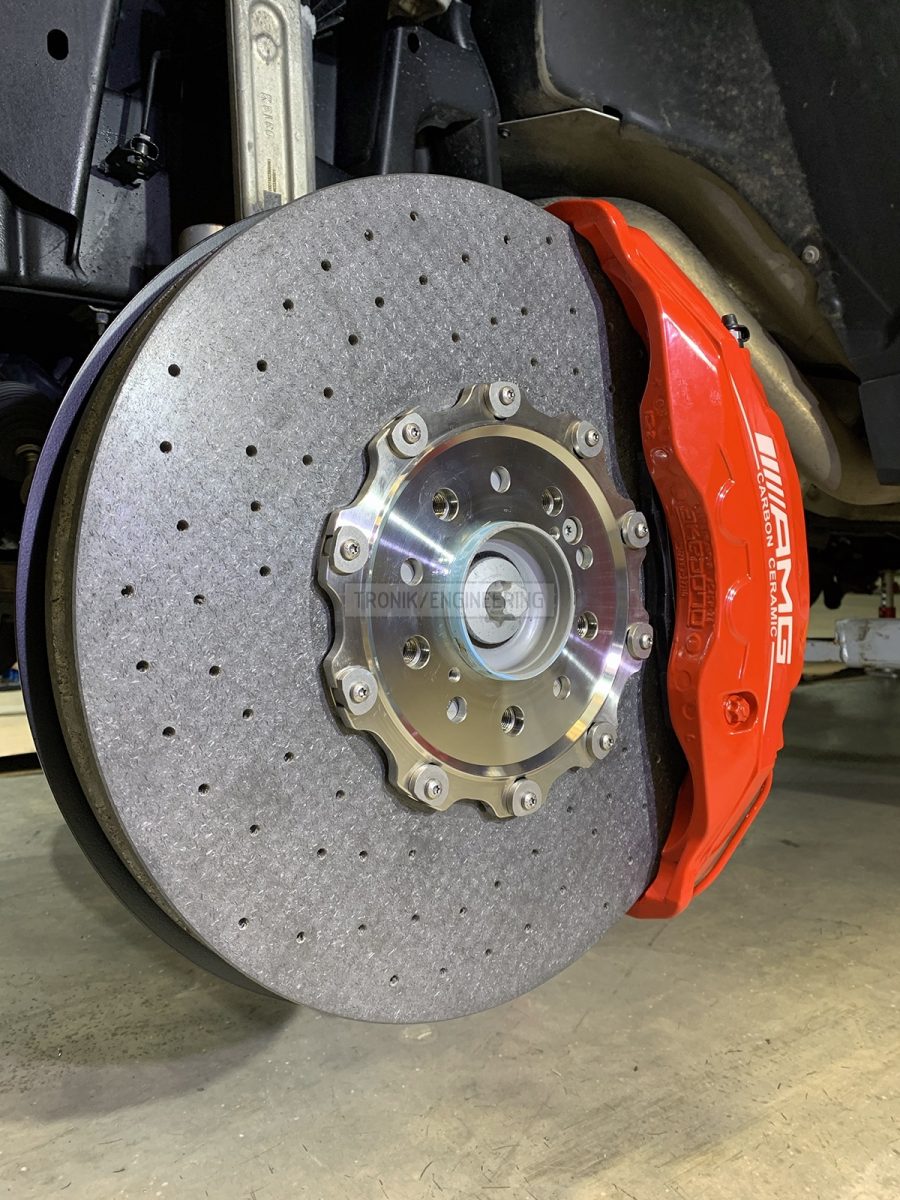 front axle carbon ceramic brake system pic 2