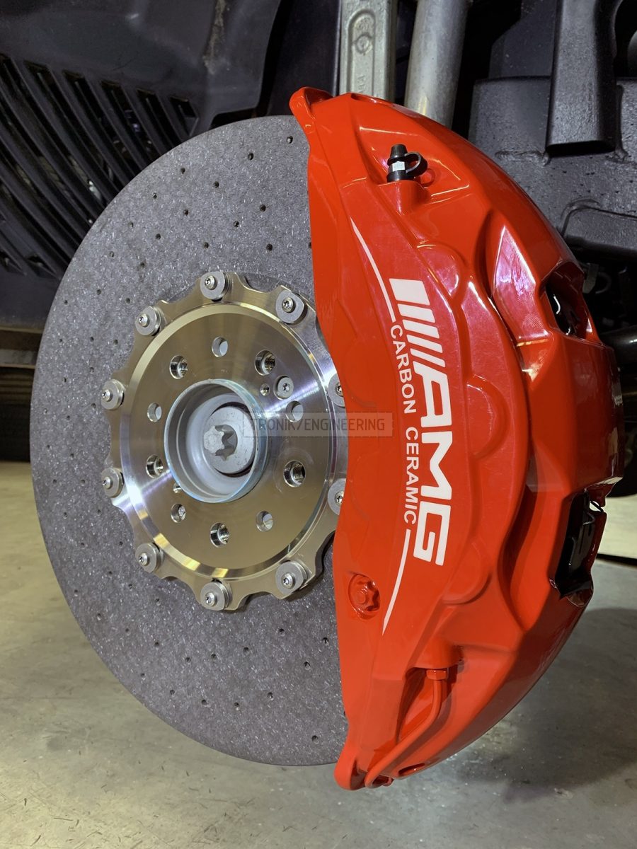 front axle carbon ceramic brake system pic 3