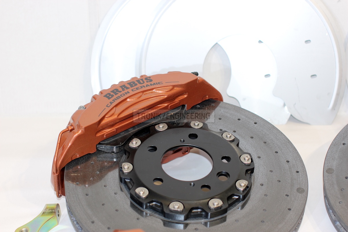 front brake caliper & carbon ceramic brake rotor pic 1 front brake caliper & carbon ceramic brake rotor pic 1