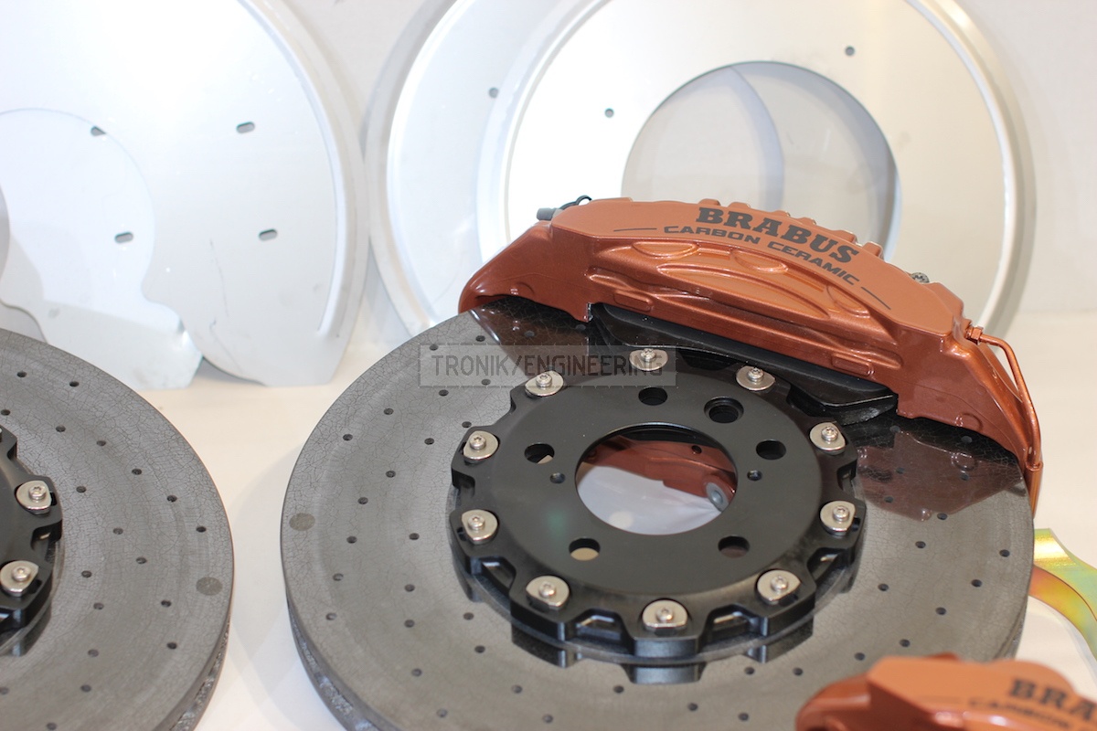 front brake caliper & carbon ceramic brake rotor pic 2 front brake caliper & carbon ceramic brake rotor pic 2