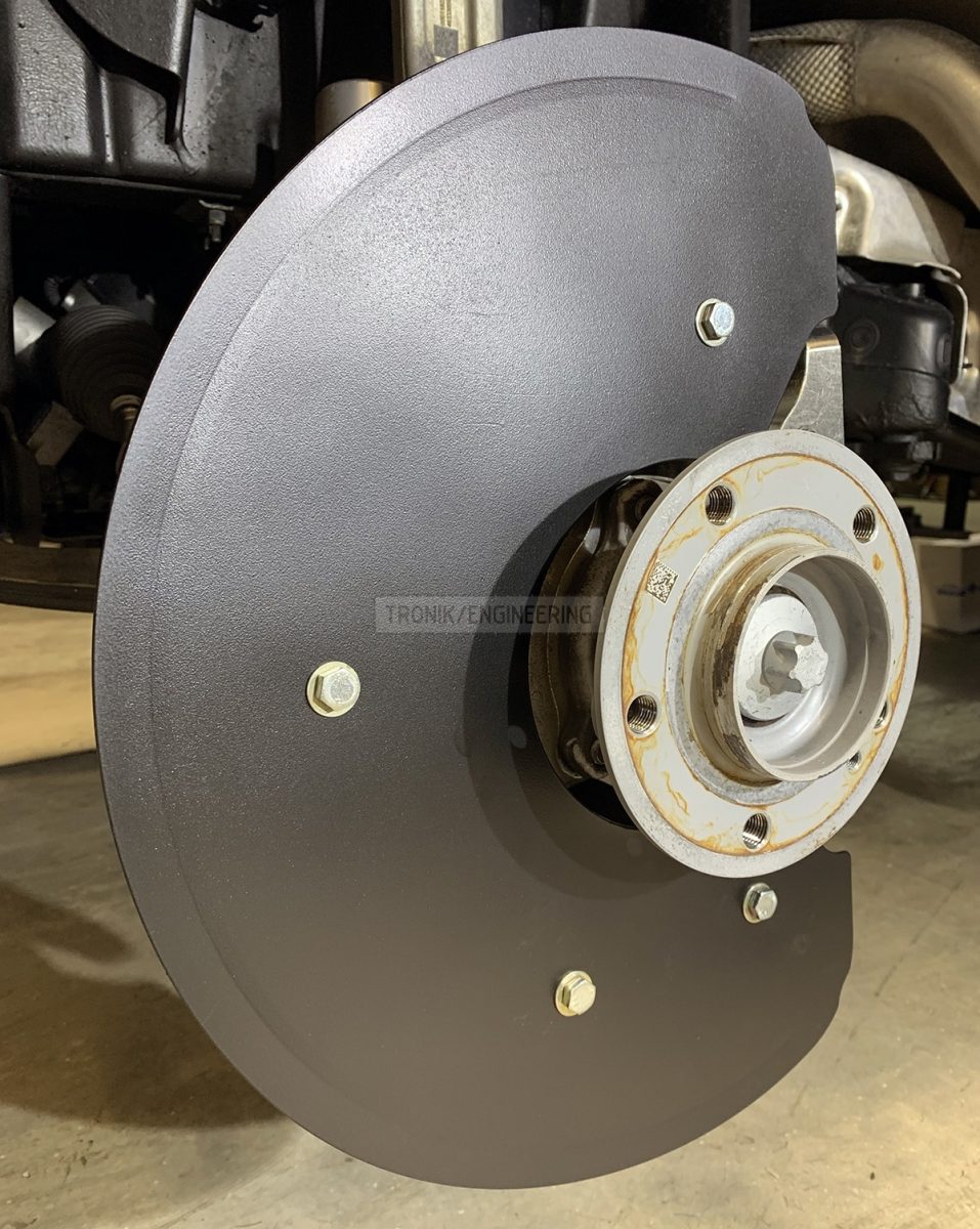 front brake rotor protection