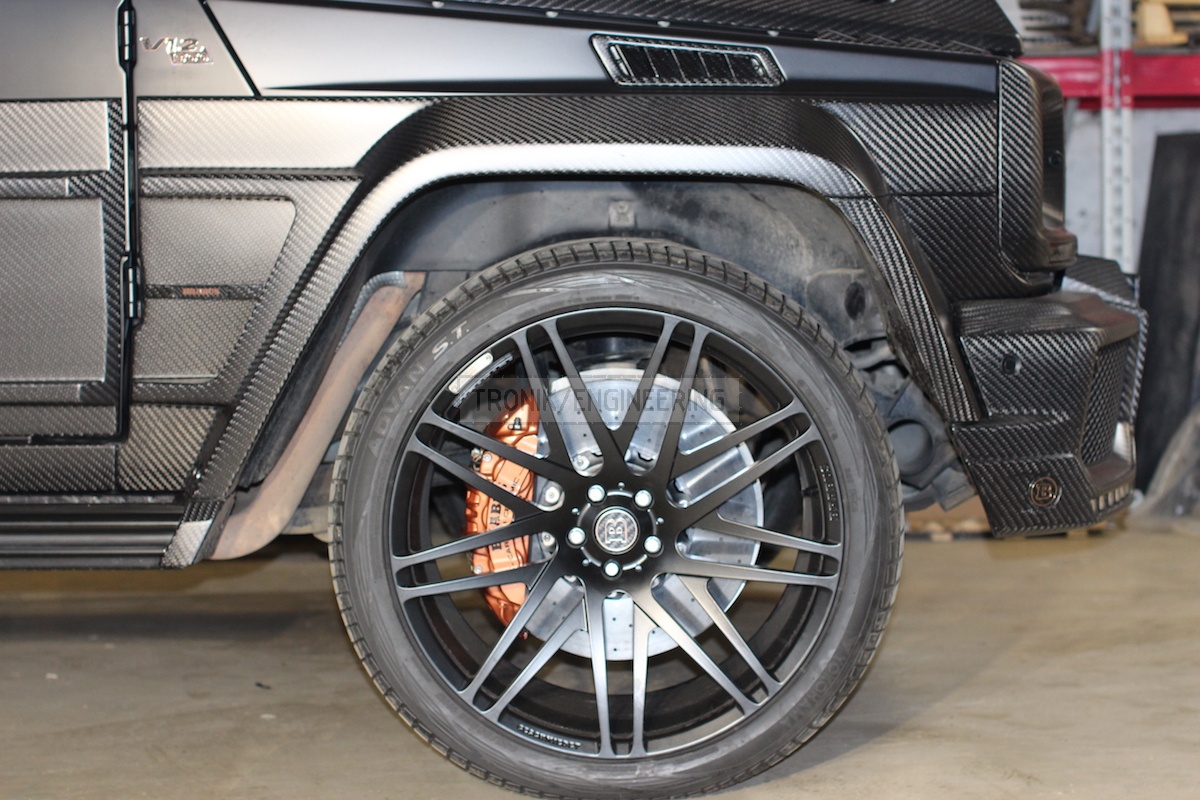 installed front axle brake system pic 1 installed front axle brake system pic 1
