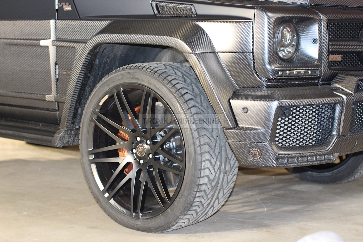 installed front axle brake system pic 2 installed front axle brake system pic 2