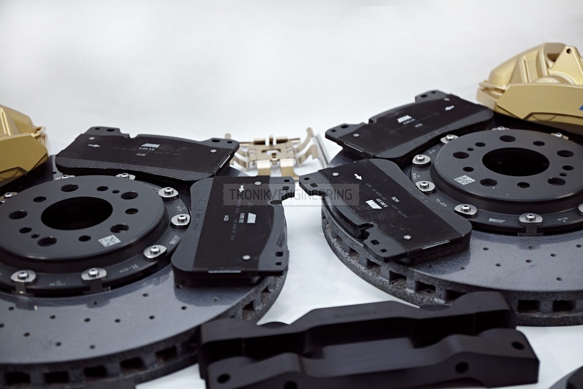 carbon ceramic brake system set BMW G11 pic 8