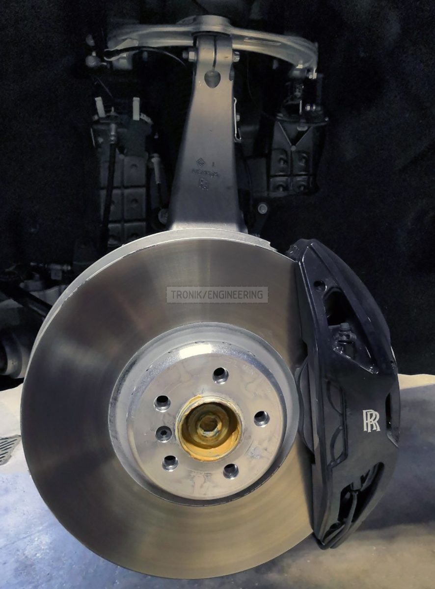front axle original brake system