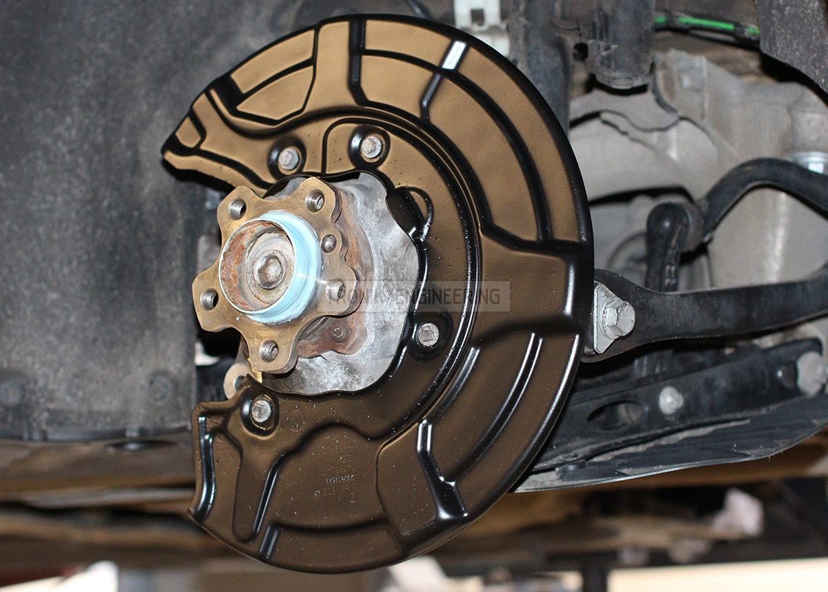 rear brake rotor protector