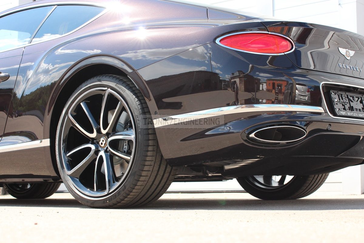 2019 Bentley Continental GT brake system rear axle