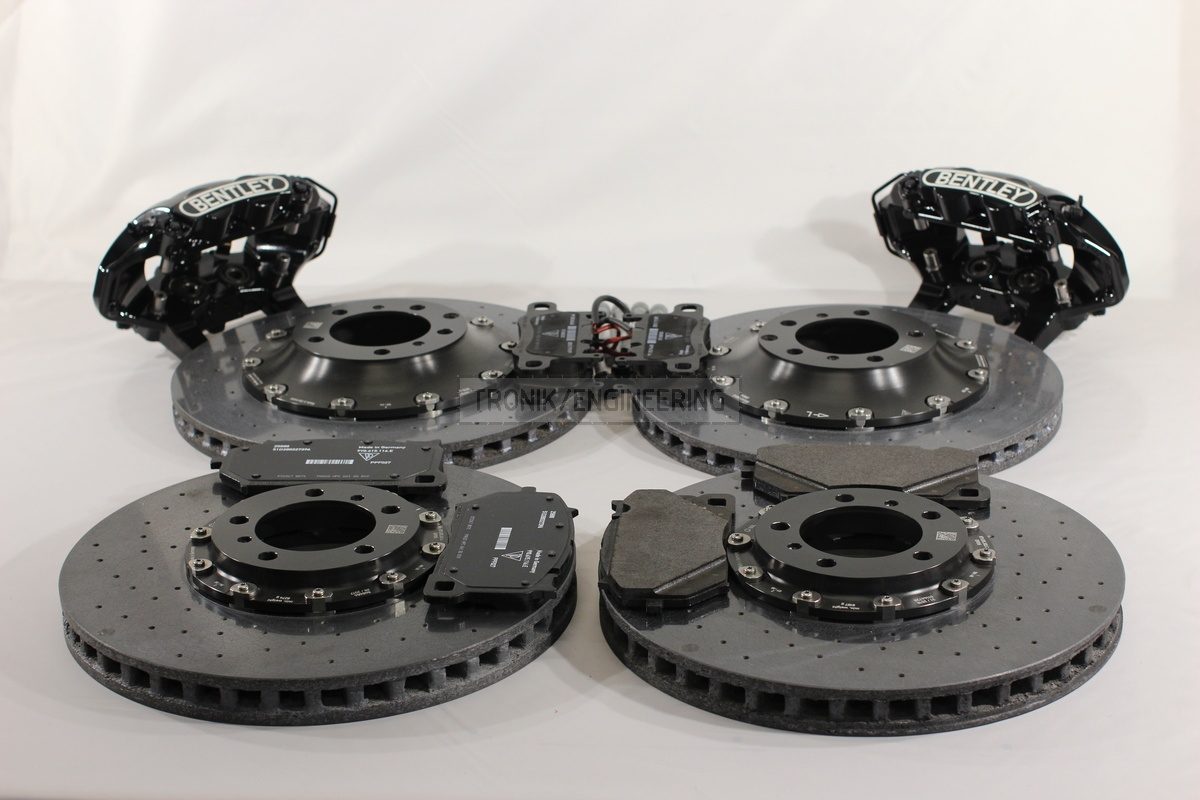 retrofit carbon ceramic brake system set for 2019 Bentley Continental GT