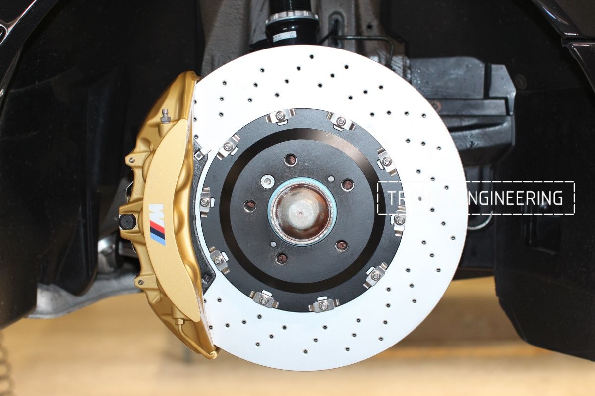 2 piece structure brake rotor/BREMBO rotor 380-29 &tro-nik aluminum hat  &6pot caliper