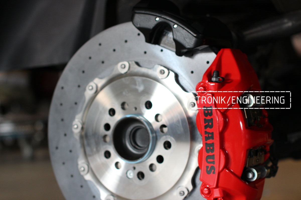 Carbon ceramic brake system for Mercedes-Benz new G-class. Pic 18
