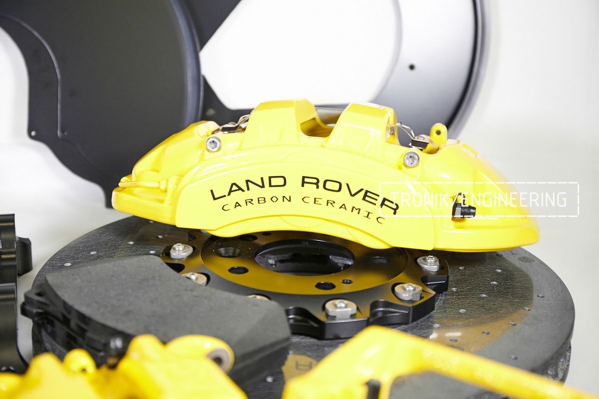 carbon ceramic brake system set for Land Rover SVR pic3