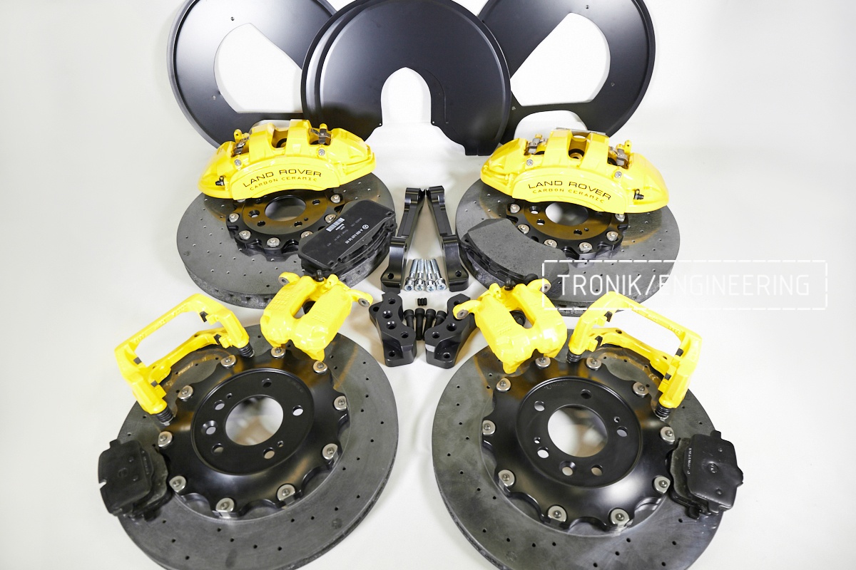 carbon ceramic brake system set for Land Rover SVR pic6