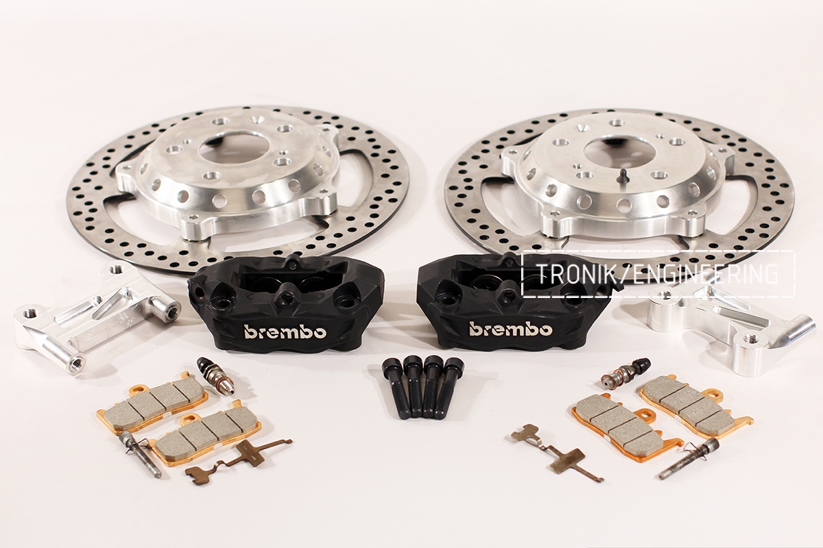 rear axle brake system for VW Golf 7 pic1