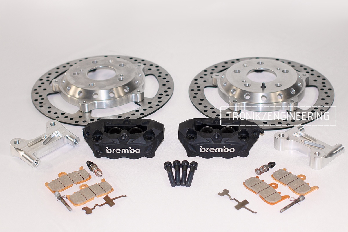 rear axle brake system for VW Golf 7 pic2