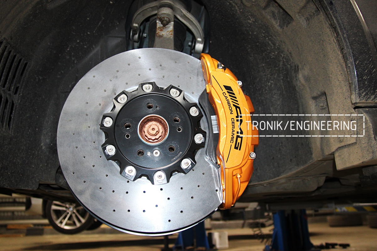 Mercedes Benz R197 Sls Amg Carbon Ceramic Brake System