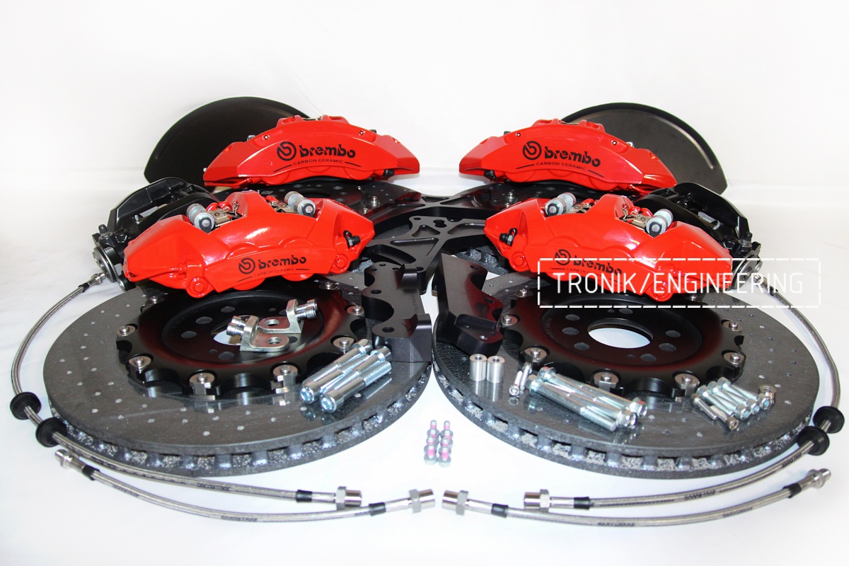 carbon ceramic brake system set BMW M5 F90 pic8