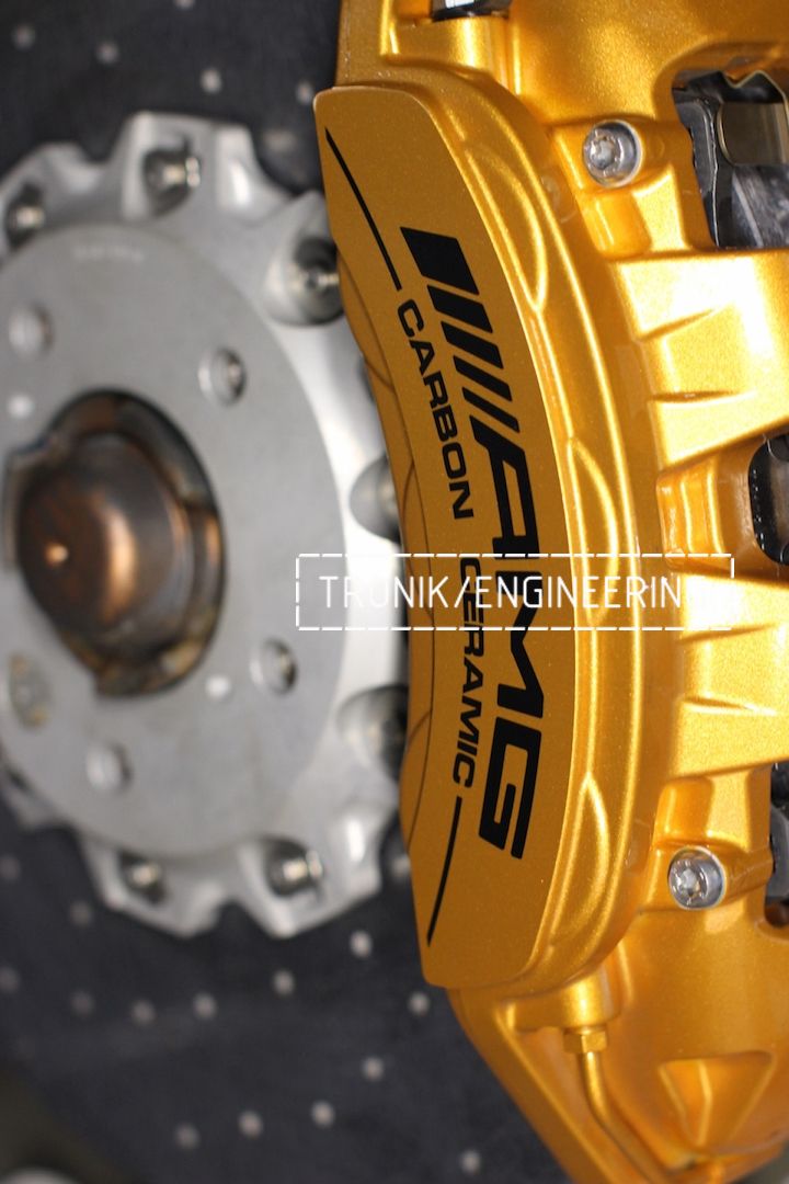 Carbon-Ceramic Brake System set for Mercedes Benz G63 W463. Pic 1
