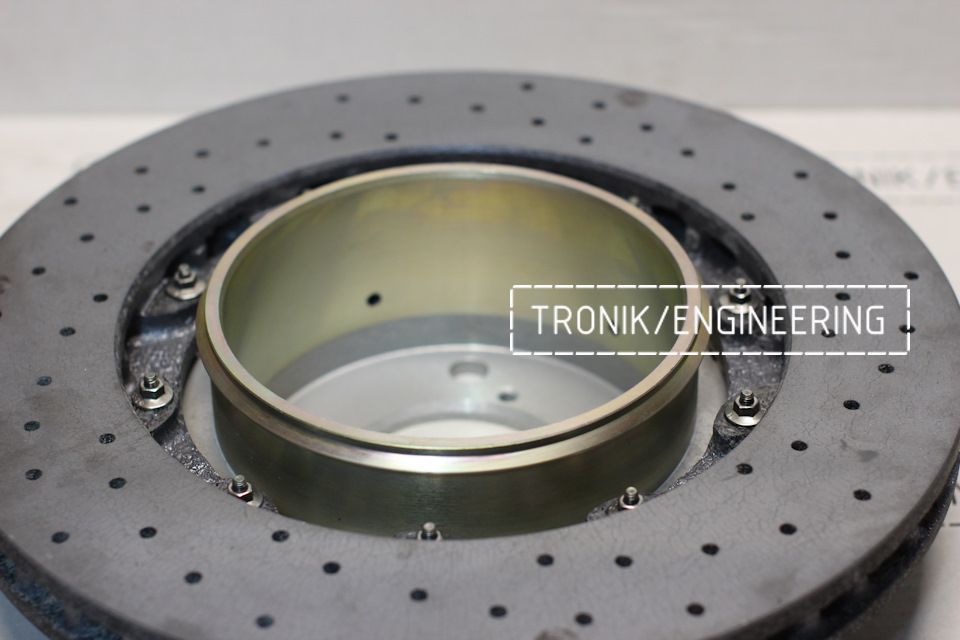 Carbon-Ceramic Brake System set for Mercedes Benz G63 W463. Pic 7