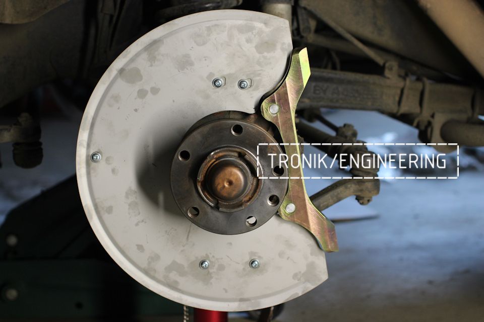Carbon-Ceramic Brake System set for Mercedes Benz G63 W463. Pic 9