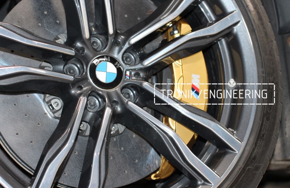 BMW X5M F85 carbon ceramic brakes BBK for real!. Pic 12