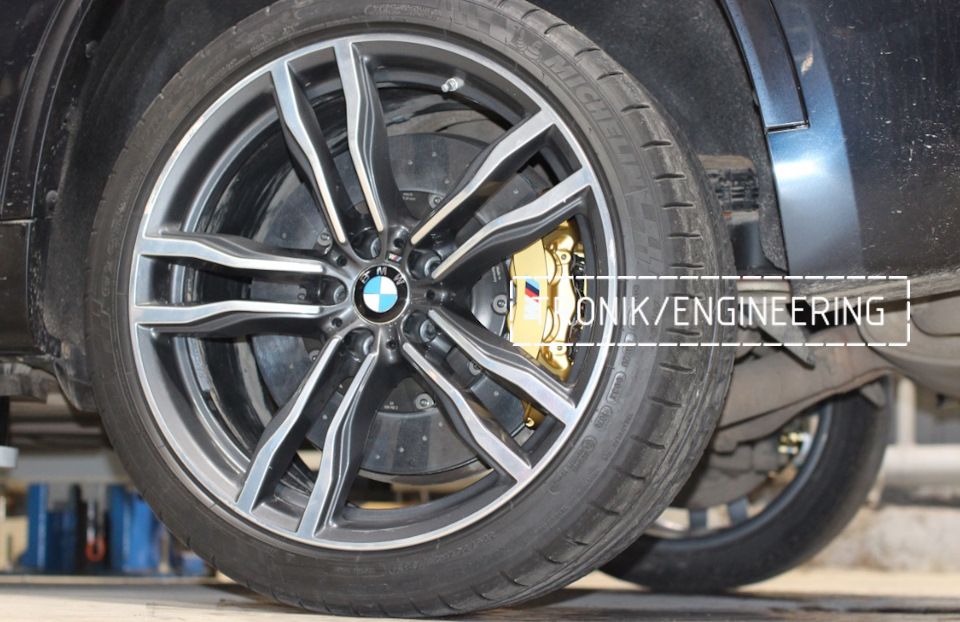 BMW X5M F85 carbon ceramic brakes BBK for real!. Pic 13