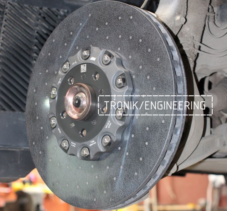 BMW X5M F85 carbon ceramic brakes BBK for real!. Pic 3