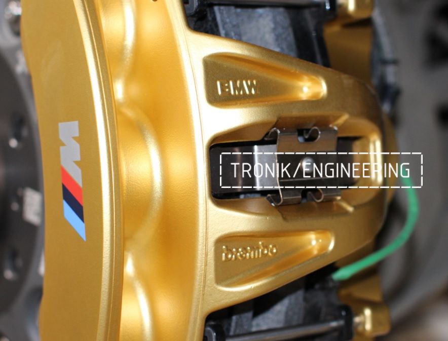 BMW X5M F85 carbon ceramic brakes BBK for real!. Pic 5