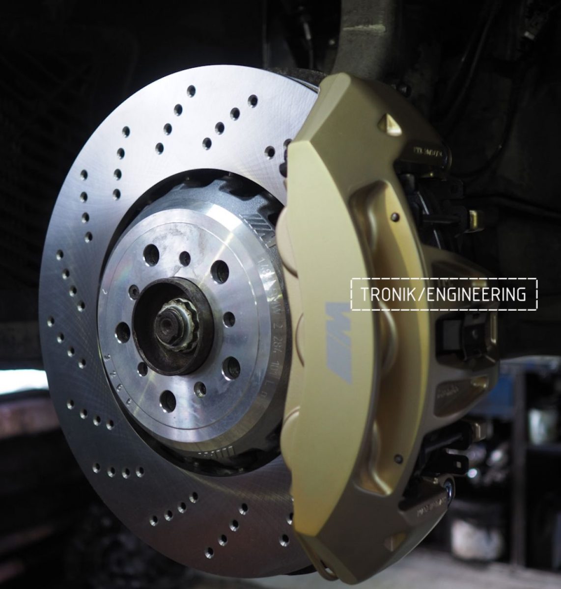 Brake system set for  BMW X6M E71. Pic 12