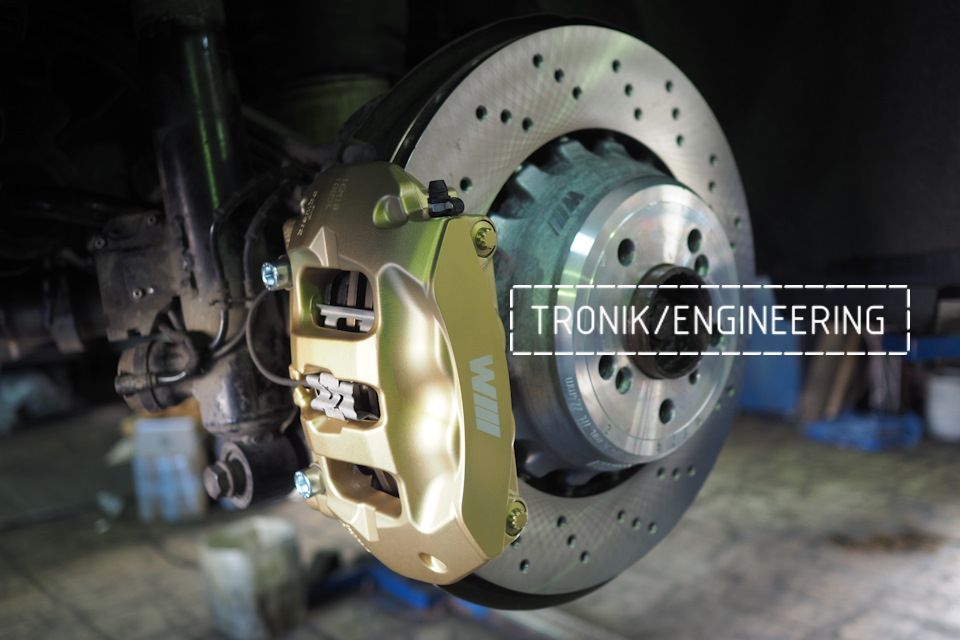 Brake system set for  BMW X6M E71. Pic 16