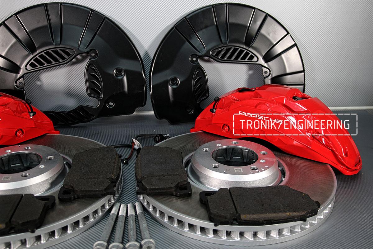 Retrofit set with 10-piston caliper and 420-40 mm disc for Porsche Panamera 970 and 971. Pic 5