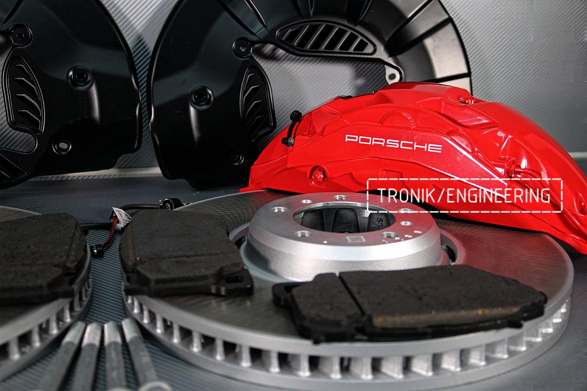 Retrofit set with 10-piston caliper and 420-40 mm disc for Porsche Panamera 970 and 971. Pic 6