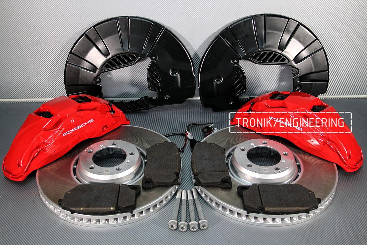Retrofit set with 10-piston caliper and 420-40 mm disc for Porsche Panamera 970 and 971. Pic 3