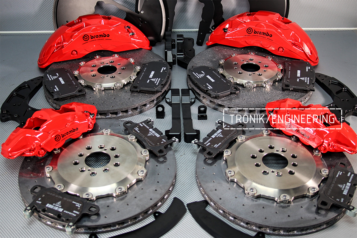 BMW X6 F96 Carbon-Ceramic Brake System Set. Pic 8