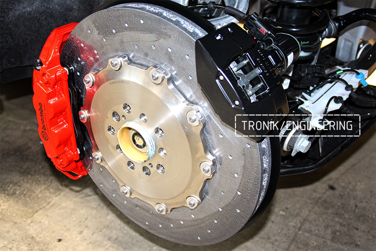 BMW X6 F96 Carbon-Ceramic Brake System Set. Pic 17