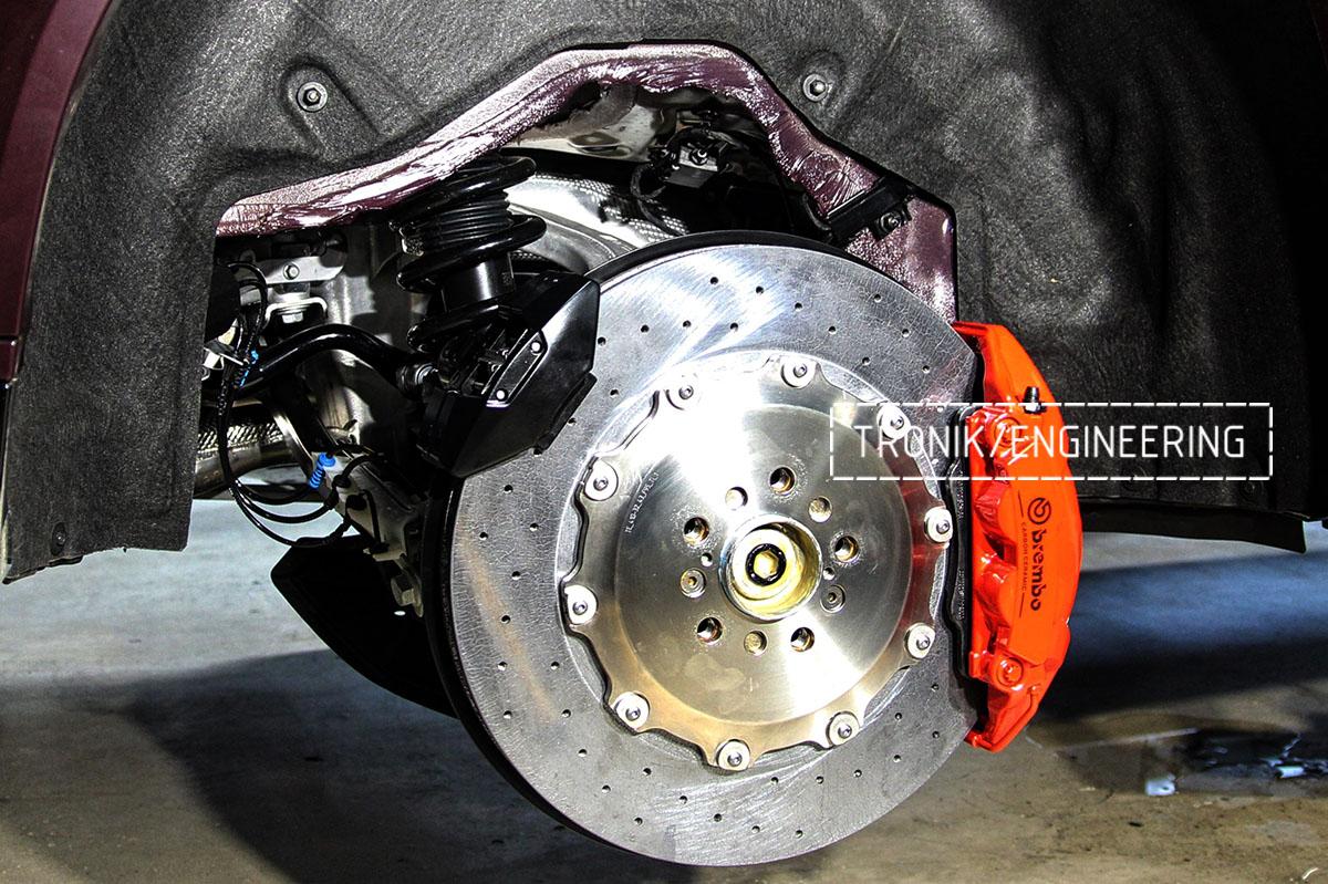 BMW X6 F96 Carbon-Ceramic Brake System Set. Pic 15