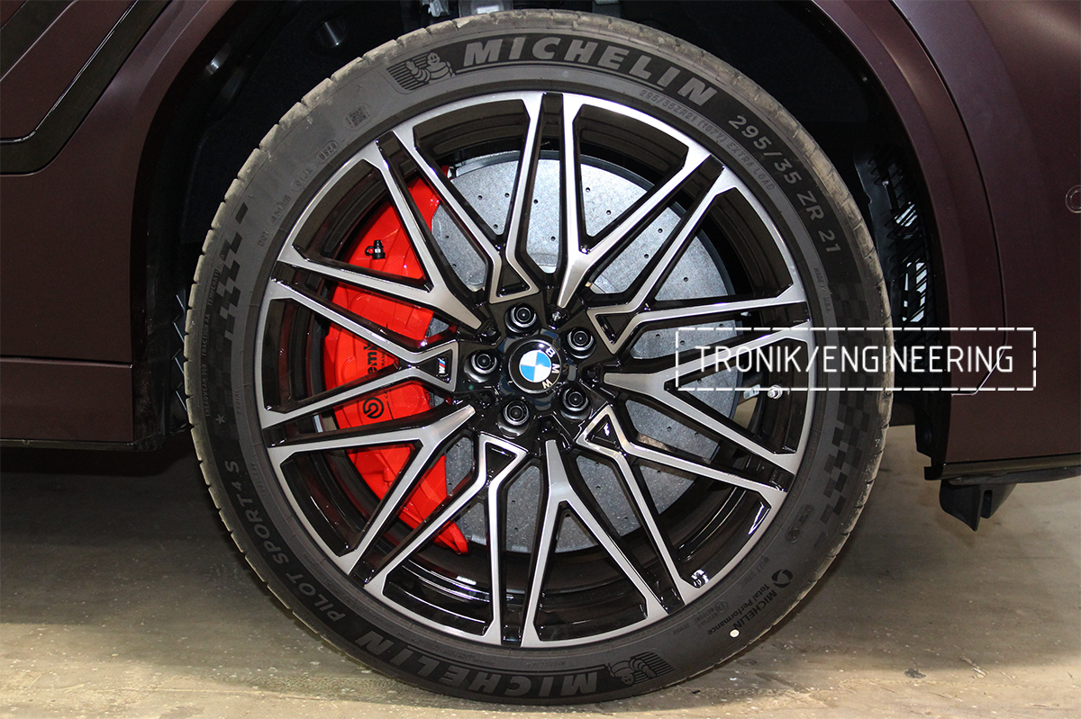 BMW X6 F96 Carbon-Ceramic Brake System Set. Pic 35
