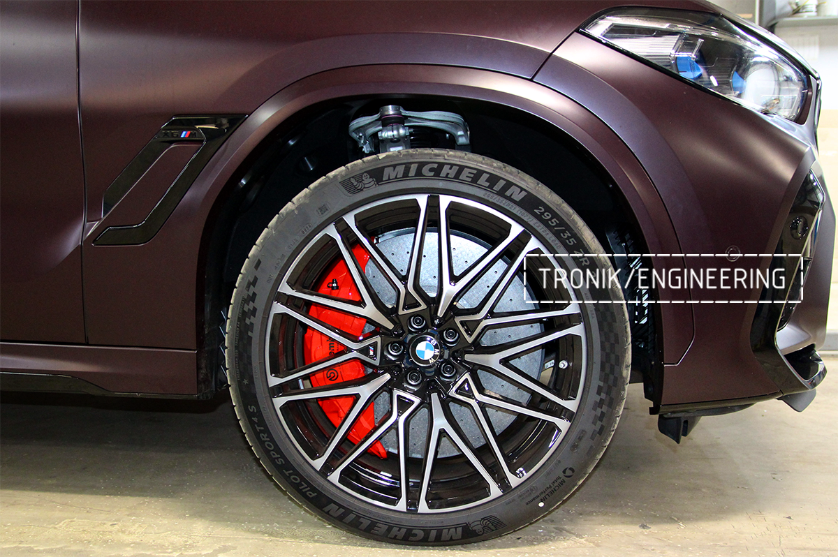 BMW X6 F96 Carbon-Ceramic Brake System Set. Pic 34