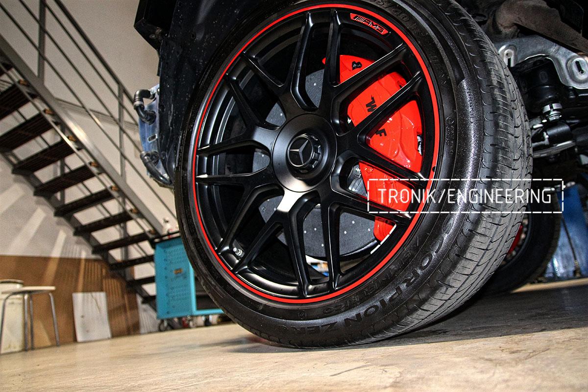 Mercedes-Benz W463 Carbon-Ceramic Set. Pic 12