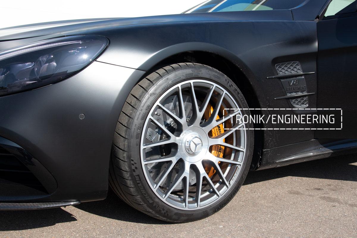 Mercedes Benz SLS W231 63 AMG Carbon Ceramic Brake System Set. Pic 22