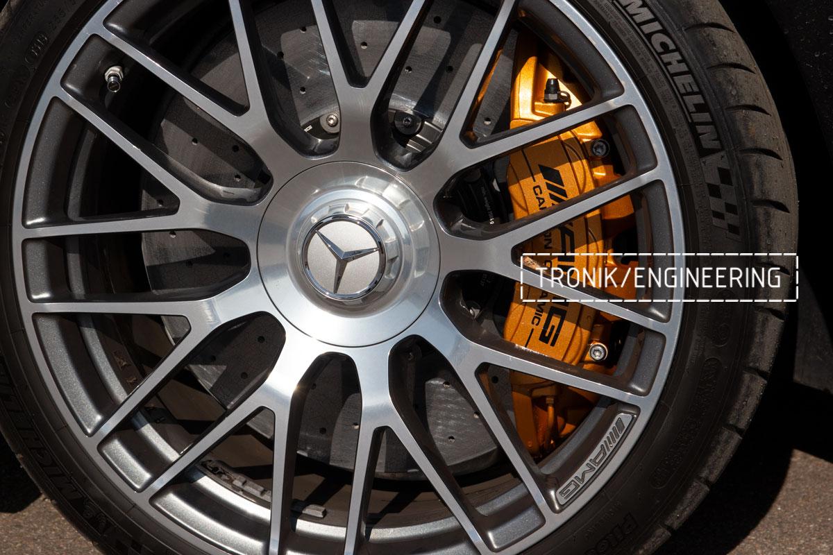 Mercedes Benz SLS W231 63 AMG Carbon Ceramic Brake System Set. Pic 17