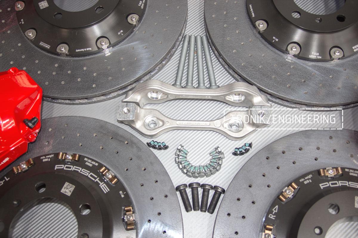 Porsche 992 Carrera Carbon-Ceramic Brake System. Pic 9